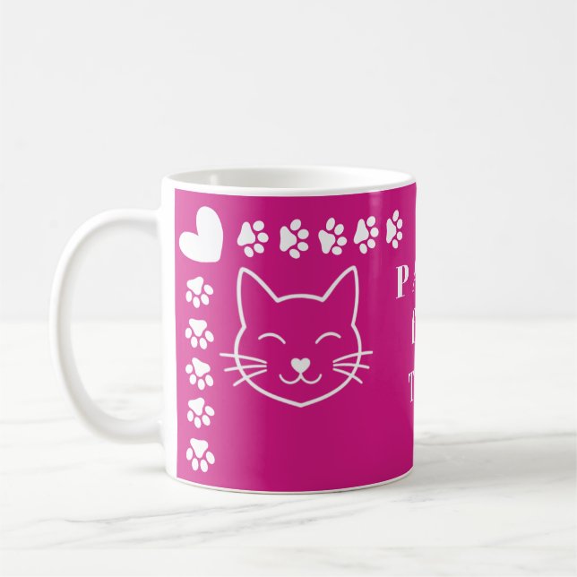 Paws for Tea Coffee Mug (Left)