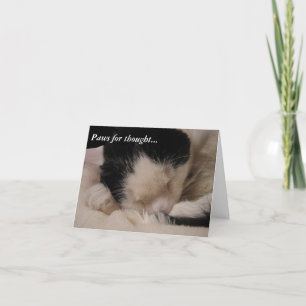 Paws for thought: Sleeping Beauty Card