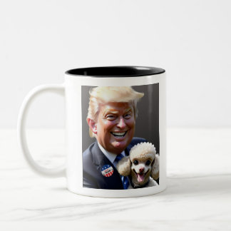 Paws For Trump MAGA & Dog Coffee Mug "Trump 2024"