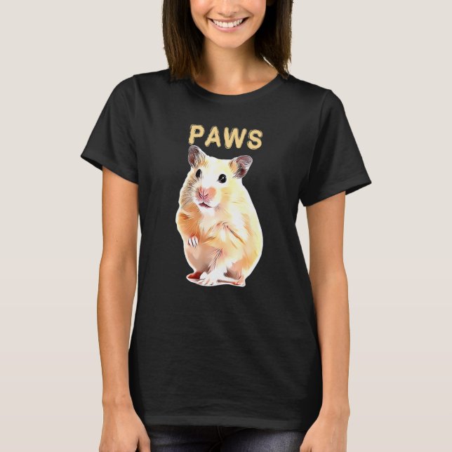 Paws Hamster  Parody Hammy T-Shirt (Front)
