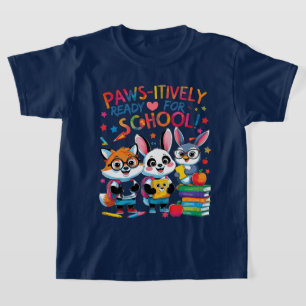 Paws-itively Ready for School! T-Shirt