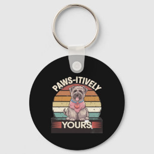 Paws-itively Yours Dog Key Ring
