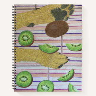 Paws&Kiwi notebook
