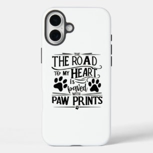 Paws Lead Home iPhone 16 Plus Case