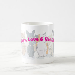 Paws, Love & Vet Life Coffee Mug