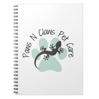 Paws N Claws Serial Notebook