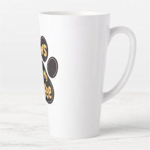 Paws Off My Coffee – Funny Dog Lover Latte Mug