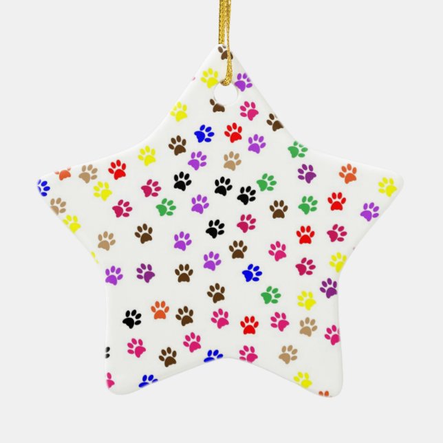 Paws Ornament (Back)