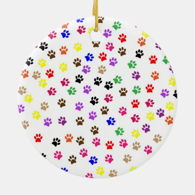 Paws Ornament (Back)
