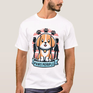 Paws Pefople Funny Dog & Human Equality T-Shirt