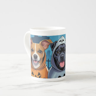 Paws & Swagger Halloween   Bone China Mug