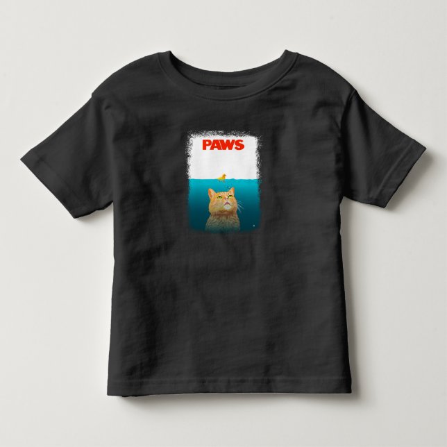 Paws!  toddler T-Shirt (Front)