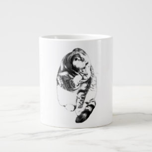 Paws Washed, Heart Warm Large Coffee Mug