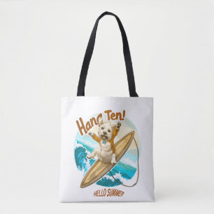 Paws & Waves Tote Bag
