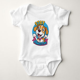 Pawsitive vibes baby bodysuit