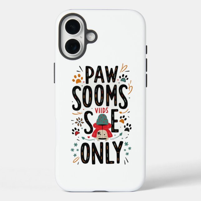 Pawsitive Vibes Case (Back)