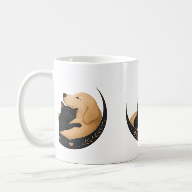 Pawsitive Vibes Only Mug (Left)