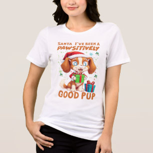 Pawsitively a Good Pup Tri-Blend Shirt