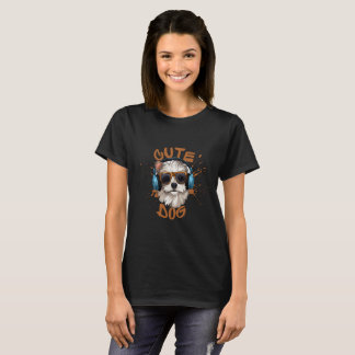 Pawsitively Adorable: Cute Dog T-Shirt