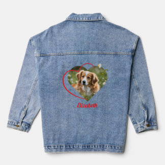 Pawsitively Adorable Denim Jacket