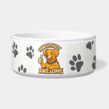 Pawsitively Awesome Dog Lover T-Shirt – Cute Puppy