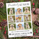 Pawsitively Best Year Ever Dog Pet Photo Collage Card<br><div class="desc">Pawsitively Best Year Ever ! According to the dogs! Add a little cute humour and send holiday wishes with this adorable and funny 'Pawsitively Best Year Ever ' - pet dog photo collage card. It's been a crazy year, and with the pandemic a lot of humans have been working from...</div>