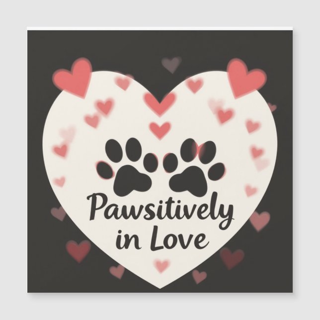 Pawsitively in love ,Pawsome (Front)
