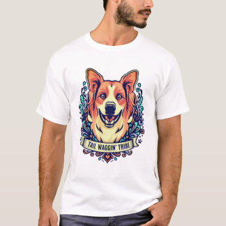 Pawsitively Joyful Happy Dog Tee