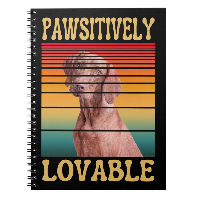 PAWSITIVELY LOVABLE  NOTEBOOK (Front)
