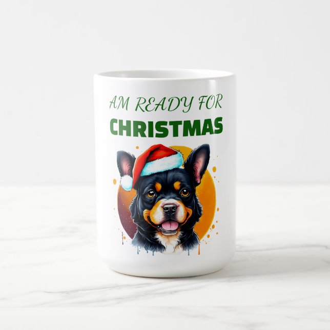 Pawsitively Merry Christmas Coffee Mug (Center)