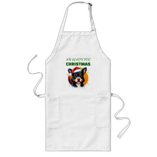 Pawsitively Merry Christmas Long Apron