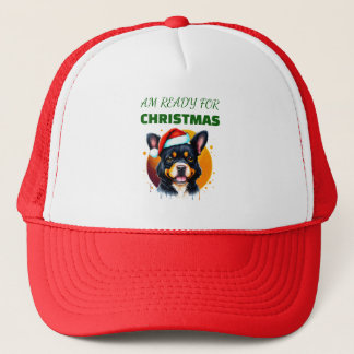 Pawsitively Merry Christmas Trucker Hat