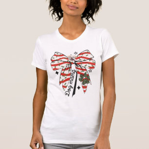 Pawsitively Merry: Dog Mama’s Christmas Cheer! T-Shirt