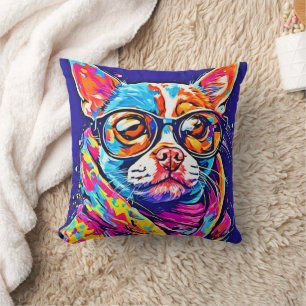 Pawsitively Perfect: Top Dog Artwork Cushion