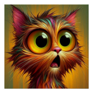 Pawsitively Surprised Poster