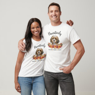 Pawsitively Thankful Grateful Blessed Cute Dog T-Shirt