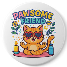 Pawsome Friend Because Every Cat Deserves Love