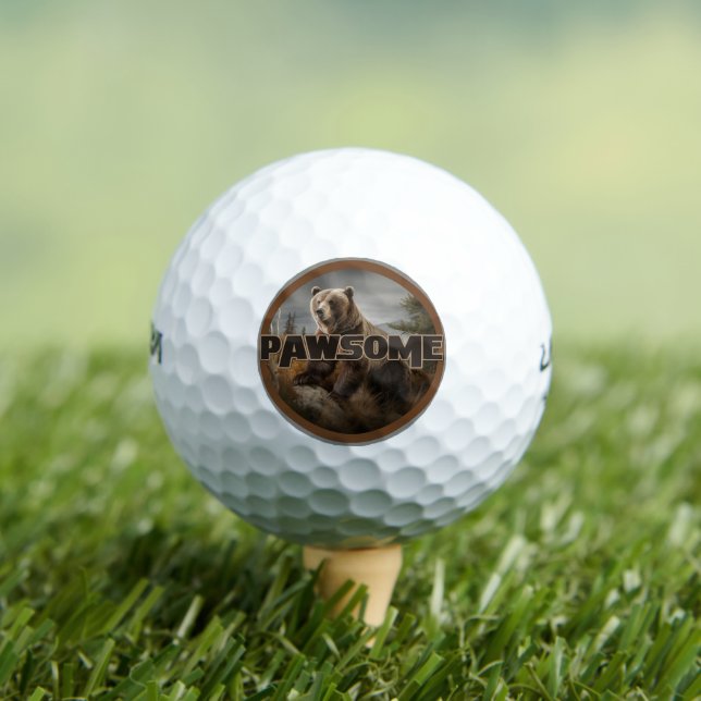 Pawsome Golf Balls (Insitu Tee)