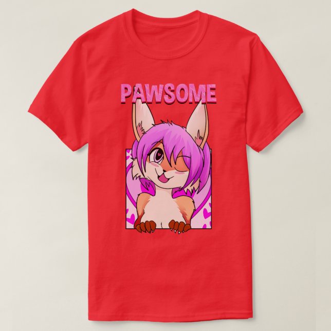 Pawsome I Fandom Cospaly 12 T-Shirt (Design Front)