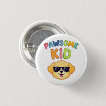 Pawsome Kid Cute Dog Design Gift