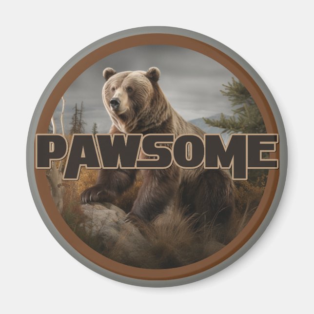 Pawsome Magnet (Front)