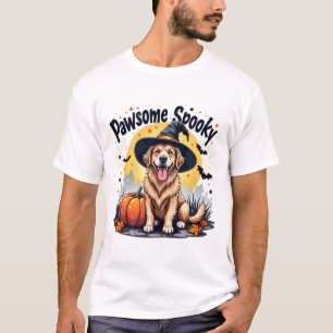 Pawsome Spooky Season Halloween for Dog Lovers T-Shirt