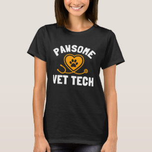 Pawsome Vet Tech Costume Animal T-Shirt