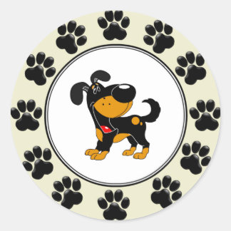 PawsRUs Classic Round Sticker