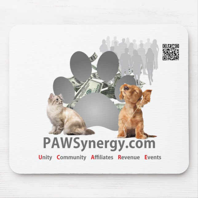 PAWSynergy - Mouse Pad (Front)