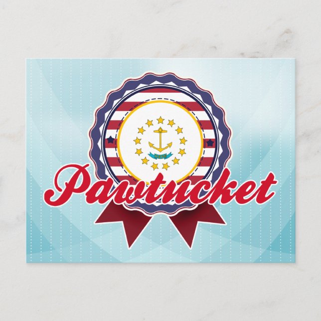 Pawtucket, RI Postcard (Front)