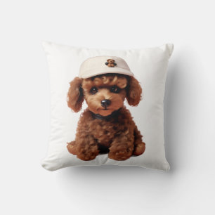 Pawty Perfect Poodle Cushion