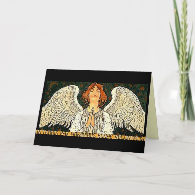 Pax Angel Greeting Card (Front)