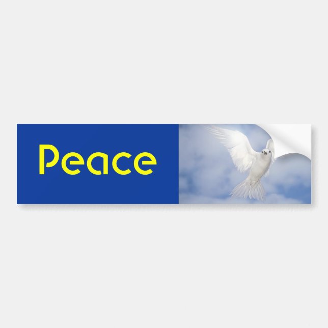 Pax, Peace Bumper Sticker (Front)