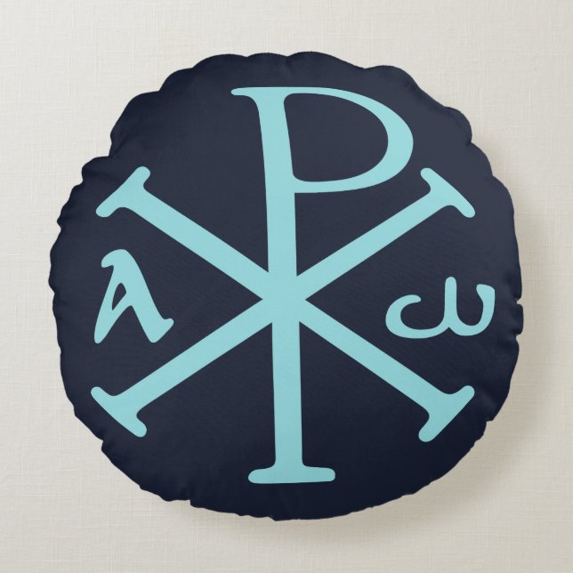 Pax Romana Round Cushion (Front)